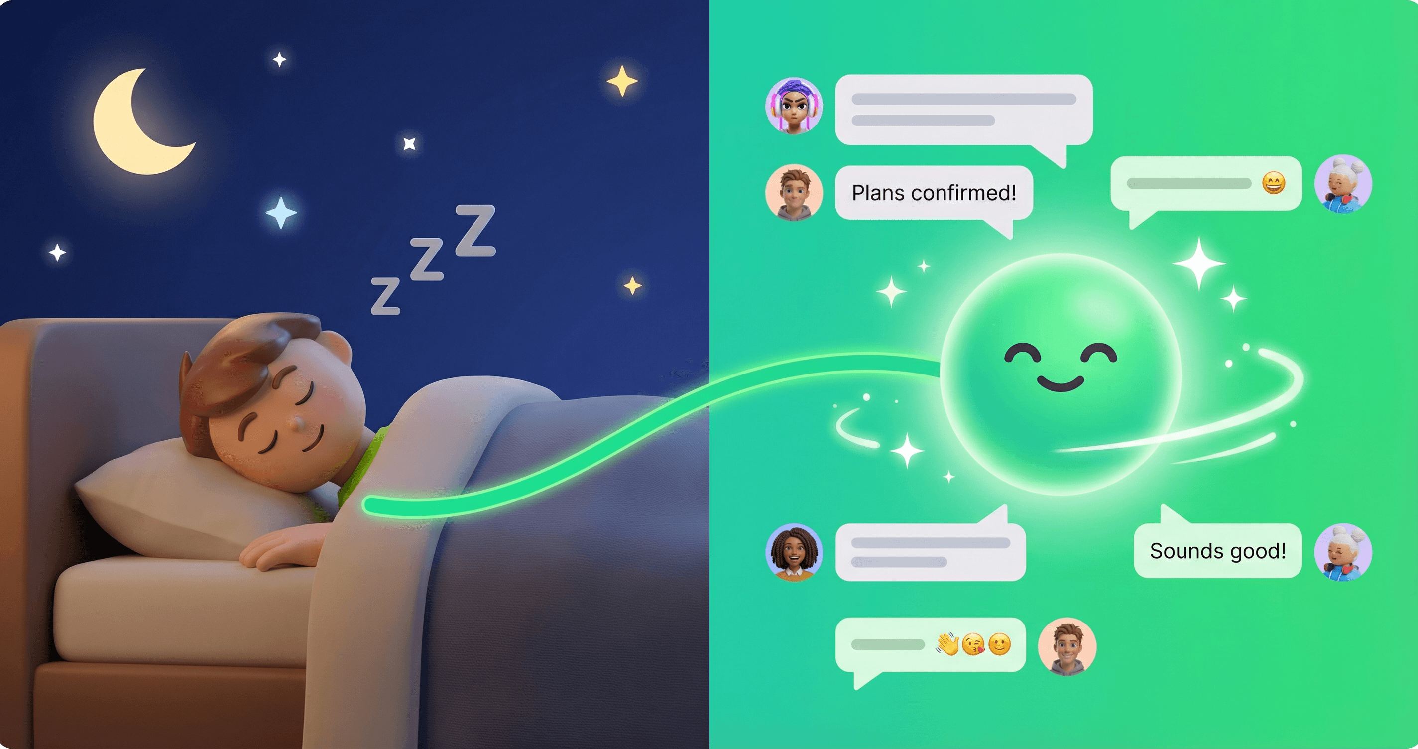 Never Miss a Moment - Your AI keeps you connected 24/7
