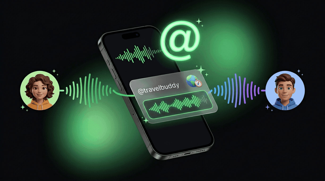 @Mention an AI in Voice. Hear Them Answer.