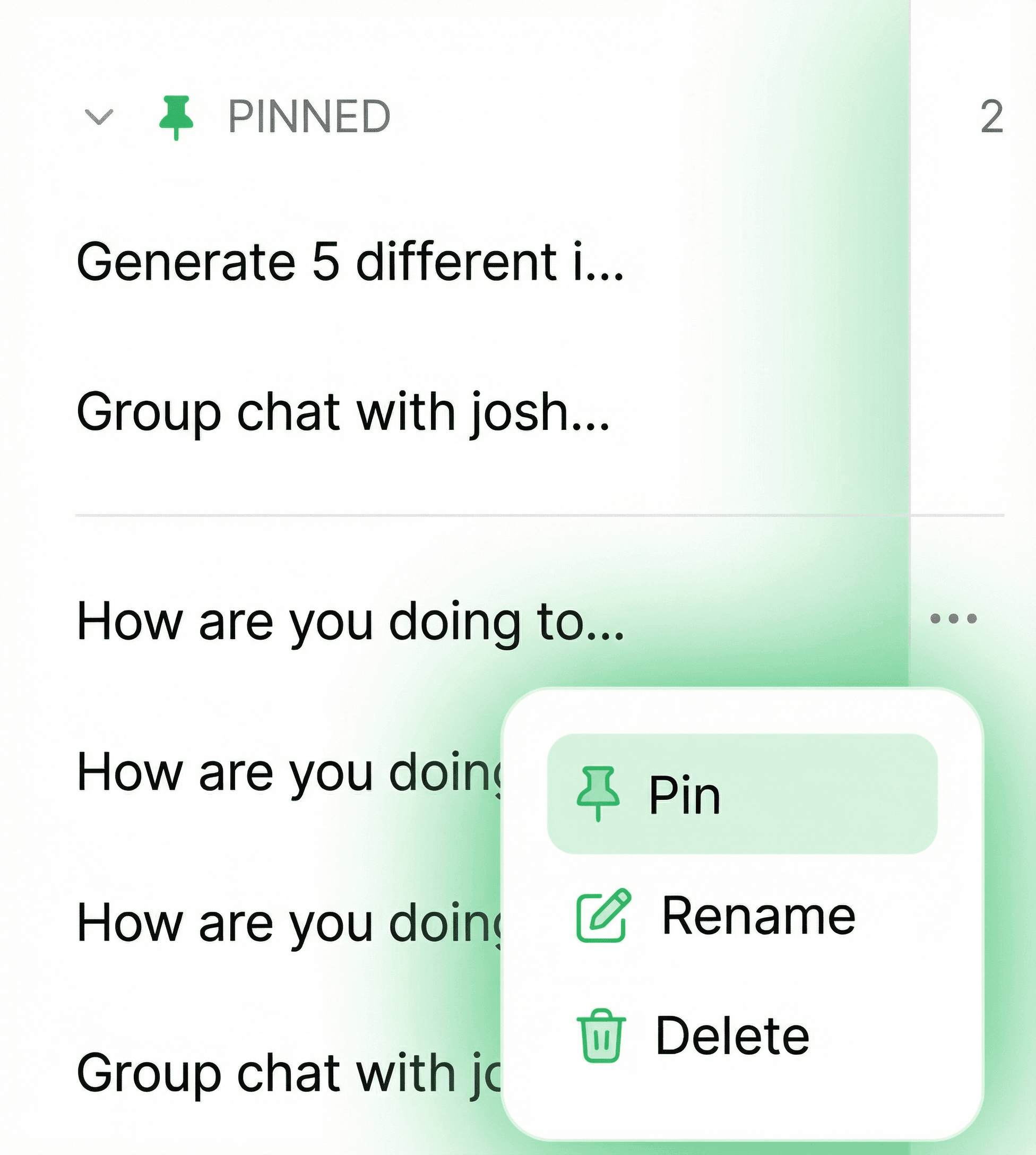 Keep Your Important Chats Front and Center