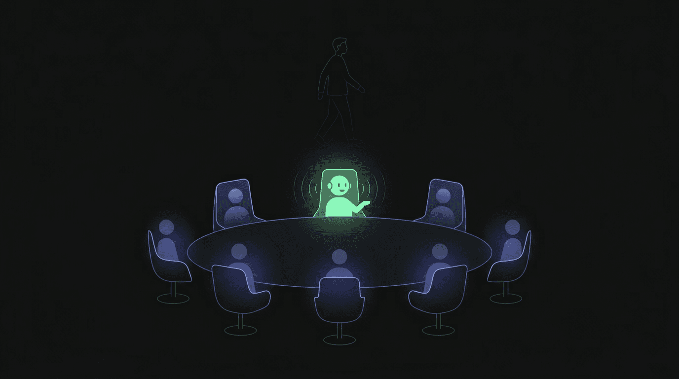 Your AI Speaks for You in Rooms You Are Not In