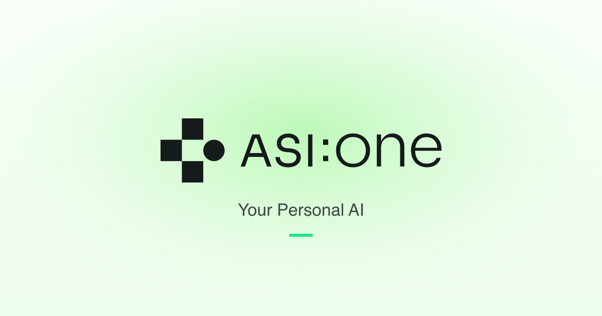 ASI:One preview